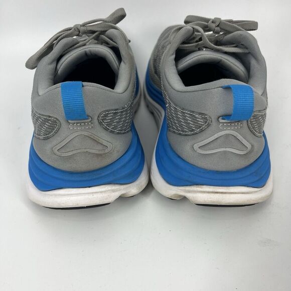 Hoka One One Gaviota 5 Shoes Size 9.5D Mens Gray Blue Road Running Comfort Gym main image 5